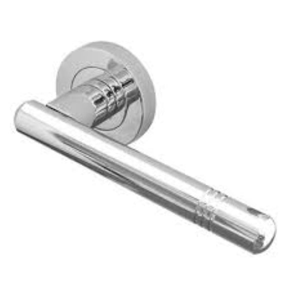 Jedo Ring Door Handle Pack Polished Chrome