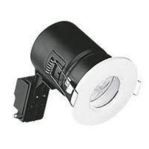 Aurora Fire Rated Fixed Compact LED Downlight IP20 Satin Nickel 4.5W