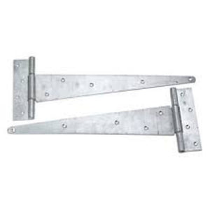 Heavy Duty Scotch Tee Hinge Galvanised 457mm 2 Pack