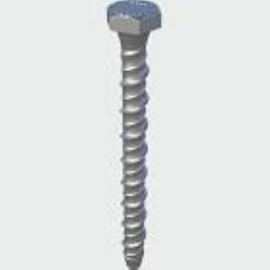 TIMco MFB860B Multi-Fix Hex Head Bolt - Silver (Box of 20)