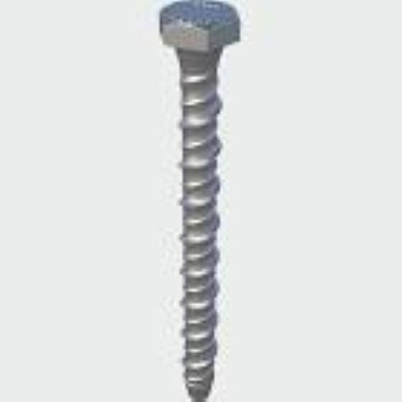 TIMco MFB860B Multi-Fix Hex Head Bolt - Silver (Box of 20)