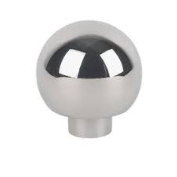 Ball Top Knob Polished Chrome 32mm Pack of 2