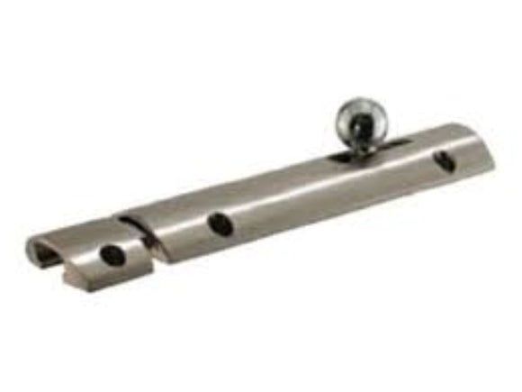 satin nickel bolt 76mm x 3 bolts