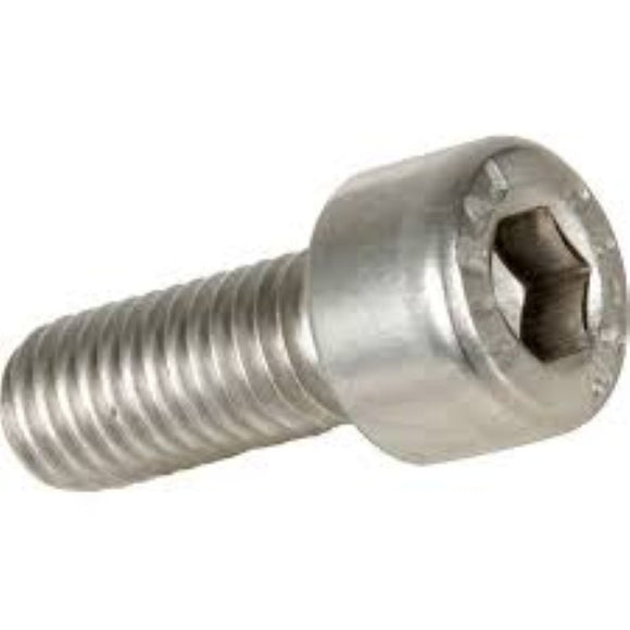 Full Thread Cap Alan Head Screws A2 Stainless Steel M6 x 12mm 50 Pack x 2 packs