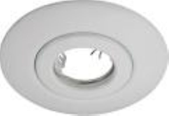 Fixed Circular Low Voltage Ceiling Downlight Converter White 12V