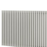 BLYSS THORPE HORIZONTAL RADIATOR WHITE (H)600 MM (W)1200 MM