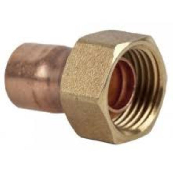 15mm x 3/4 incfh straight tap connector (pk 10)