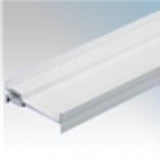 WHITE PVC DADO TRUNKING DIVIDING FILLET STRIP 100x50MM IN 3 METRE LENGTHS PACK10