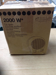 Portable Fan Heater 1000 / 2000W