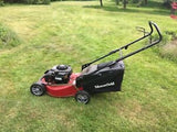 MOUNTFIELD HP185 46CM  HAND-PROPELLED ROTARY PETROL LAWN MOWER USED NEW SHAPE