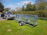 BUDGET SHEEP RACE HANDLING SYSTEM INCLUDES 10 PULL ALONG SLEDGE  HURDLES INC VAT