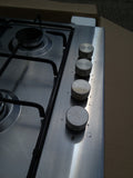 STAINLESS STEEL 4 RING GAS HOB (W) 60cm