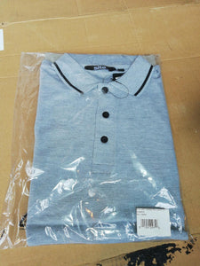 SITE PEPPER POLO SHIRT GREY  XL