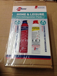 JacTone Home & Leisure Fire Extinguisher ABC + ABF Pack