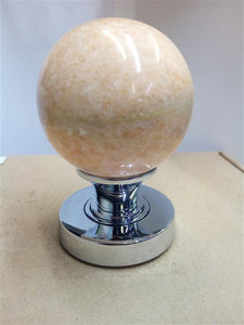 Jedo Marble Ball Glass Marble Ball Glass Mortice Knob Pair 55mm