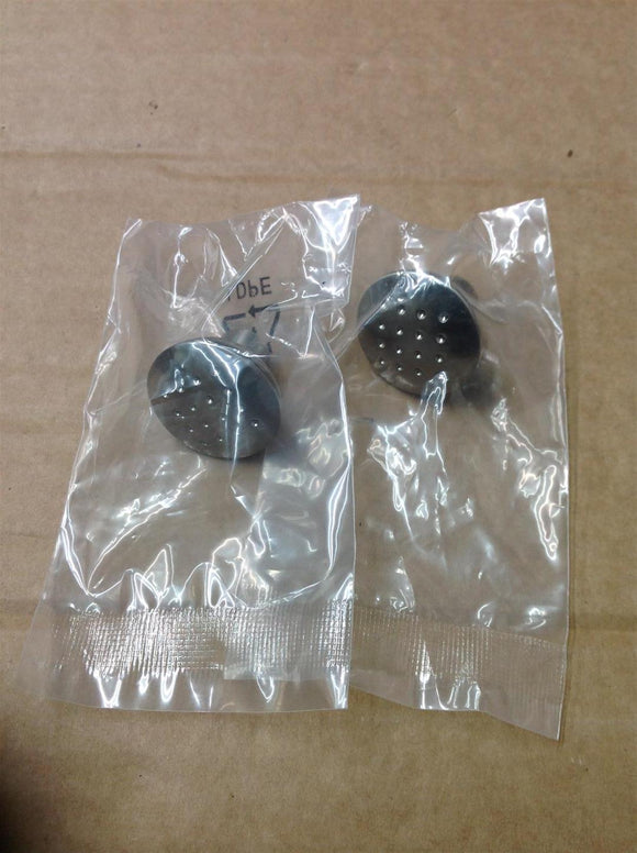 Dimple Knob Brushed Nickel 32mm 2 Pack
