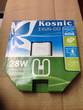 KOSNIC 2D 28w, 6500k, Daylight White, 12,000 Hours, 2050 Lumens, Gr8, 2 Pin