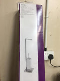 COOKE & LEWIS KROM TOILET BRUSH & TOILET ROLL STAND