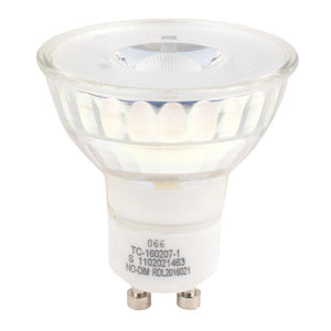 LAP GU10 LED Glass Reflector Lamps 345lm 650Cd 5.8W 5 Pack