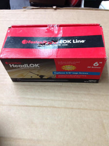 HeadLok 7 in. Heavy Duty Flathead Fastener (50- Box)