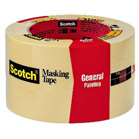3M Scotch 2050- 3A Masking Tape, 2.82 In W X 60m x 2 rolls