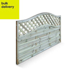 Mokcha Decorative Wooden Fence panel (H)1.05m(W)1.8m