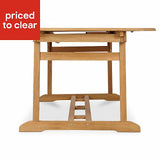 Roscana Wooden 6 seater Extendable dining table