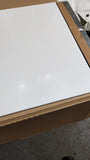 B&Q 1x solid colour matched end support panel white  720x570 base unit end