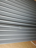 Jaga Iguana Arco Sandblast Grey Vertical Radiator (H)1.8 M (W)519 mm, 4661 BTU