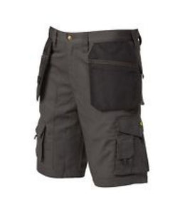 Hyena Brecon Pirate Shorts Grey / Black 30 W