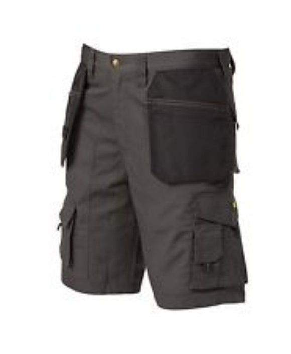 Hyena Brecon Pirate Shorts Grey / Black 30 W
