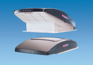 MAXXAIR MAXXFAN DELUXE  TINTED 400x400 mm.  ROOF VENT FAN REMOTE CONTROL IN STOC