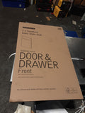 IT Kitchens Sandford Ivory Style Slab Drawerline door & drawer front, (W)500mm