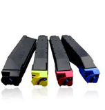 4 Toner Cartridges for Kyocera Taskalfa 3050/3051 Black Yellow Magenta Cyan