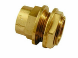 Yorkshire Solder Ring Tank Coupler YP5 22mm x ¾ Pipe Fittings Bronze