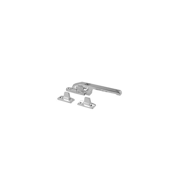 Frelan JW78LPC Lockable Casement Fastener Silver Polished Screw Fixing