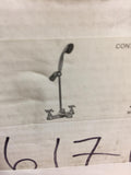 SWIRL COMTEMPORARY CROSS BATH/SHOWER MIXER