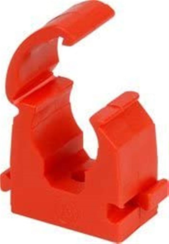 Talon 15mm Hinge Clip Red 20 Pack