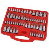 NEILSEN Master Star Socket Set 60pc torx set full set fast post