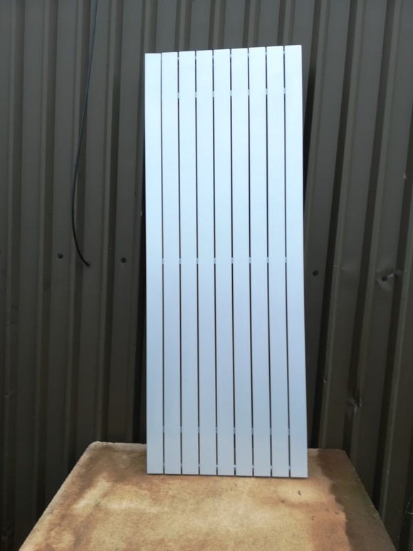 Designer Silver Radiator Horizontal Or Vertical H: 1800mm x W: 670mm Sku 17