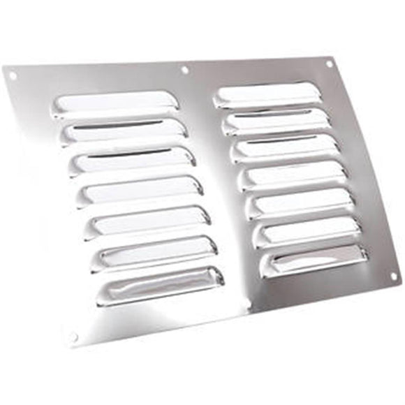 Map Hardware Chromed Slotted Vent 229x152mm