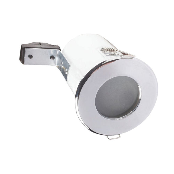 Downlight Fixed Round Mains Voltage Fire Rated 240V White