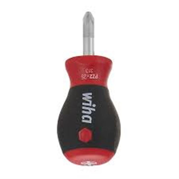 Wiha Soft finish Stubby PZ Screwdriver PZ2