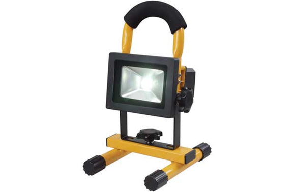 XQLITE 5 WATT LED RECHARGEABLE FLOOD LIGHT - YELLOW